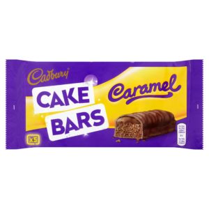 Cadbury Cake Bars Caramel