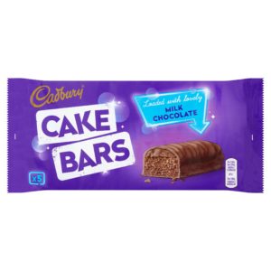 Cadbury Cake Bars Milk chocolate