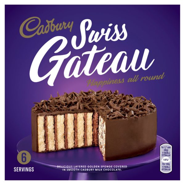 Cadbury Swiss Gâteau Chocolat