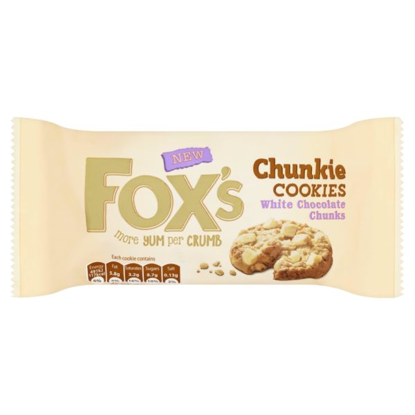 Fox's cookies chocolat blanc