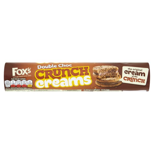 Fox's Crunch Creams double choc