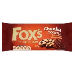 Fox's Chunkie Cookies Extremely Chocolatey